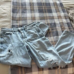 Hollister High Rise Mom Jeans